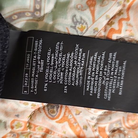 Tom Ford Men Black Lyocell Blend T-Shirt - Picture 3 of 3